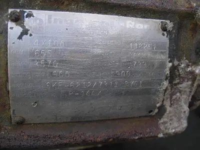 USED INGERSOLL RAND 4X10A