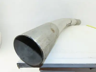 Hose Master 3-1/2" OD x 37-3/4" Stripwound Stainless Steel Flexible Hose