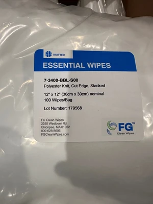 FG 7-3400-BBL-500 12" X 12" CLEAN ROOM POLYE