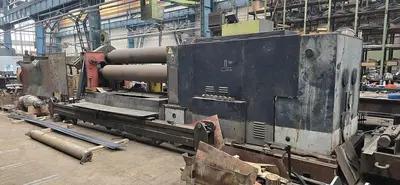 Used 1982 PIESOK XZMP 3150/16 Plate Bending Rolls including Pinch CZ | Amaron s.r.o. #1061671