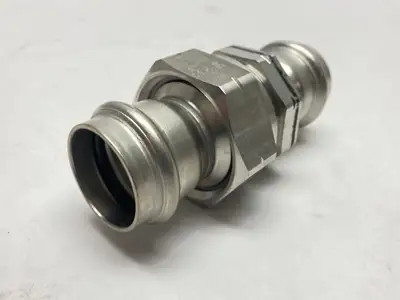 New | in-Stock Viega ProPress Stainless Steel Union 1" x 1" P1 x P2 Plumbing Equipment Michigan US | Maverick Industrial Sales #1483156