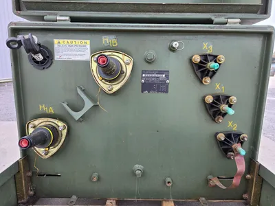 25 KVA Single Phase Cooper Pad Mount Transformer 4160 GY 2400 to 240 120 IMP 3.1