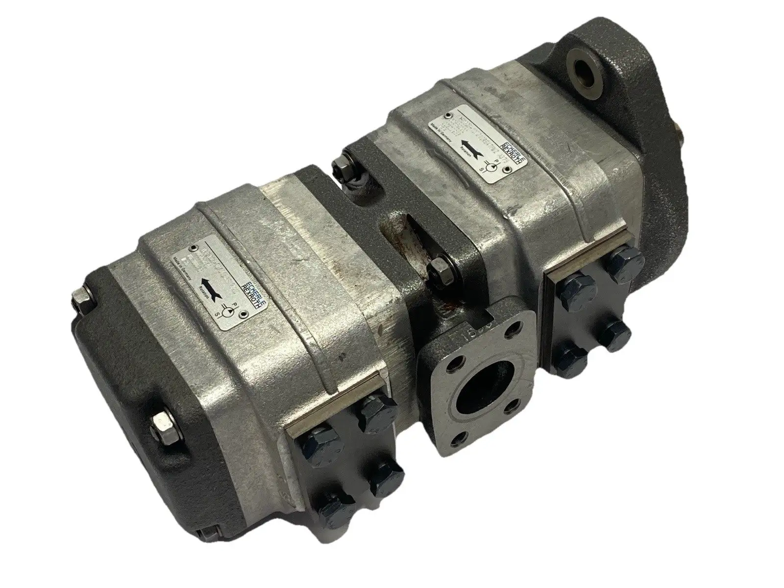 1PF2GG3-10/010RE47MU2, 1PF2GC3-10/013RF47MK0, 00565810 | Rexroth 1PF2GG3-10/010RE47MU2 Hydraulic Pump 1PF2GC3-10/013RF47MK0 00565810 - Used