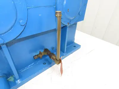 Horsburgh & Scott B-668 Worm Gearbox Reducer 15.5 Ratio 20Hp 74rpm Dual Shaft