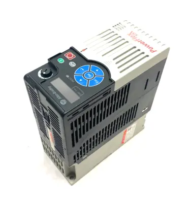 USED ALLEN-BRADLEY SER. A POWERFLEX 525 0.4KW (0.5HP) AC DRIVE 3-PHASE