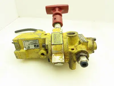 Ross Y2773A4082 Pneumatic Solenoid LOX Lock-Out Control Valve 3/2-Pos 120V 1/2"