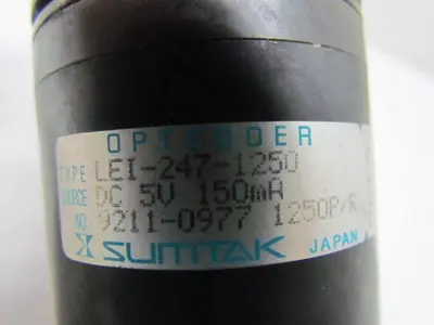Sumtak LEI-247-1250 Optcoder Encoder 5V DC