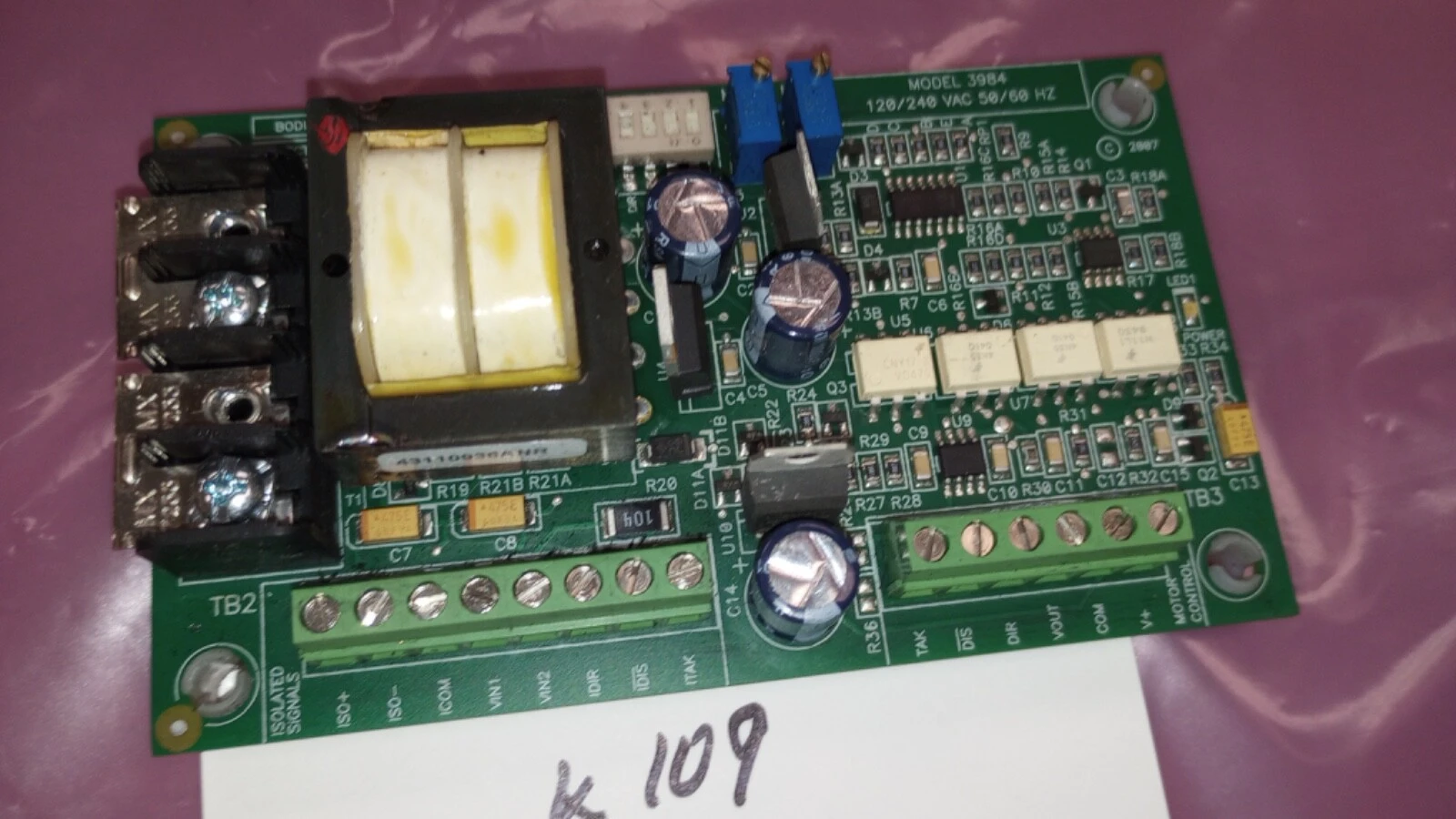 USED Bodine BODINE 3984