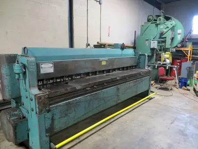 USED 10 GA x 10' WYSONG MODEL 1010-RD MECHANICAL SHEAR