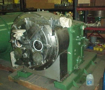 Krauss-Maffei SZ 70 pusher centrifuge, 316SS.