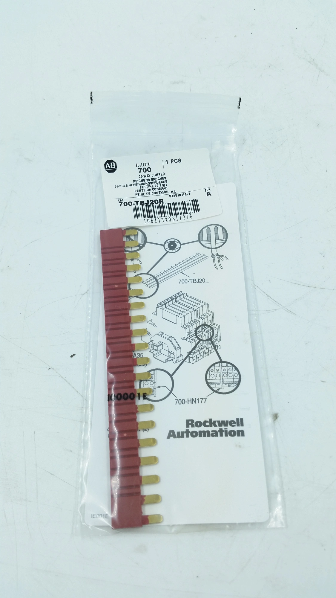 Allen-Bradley 20-Way Jumper 700-TBH20R