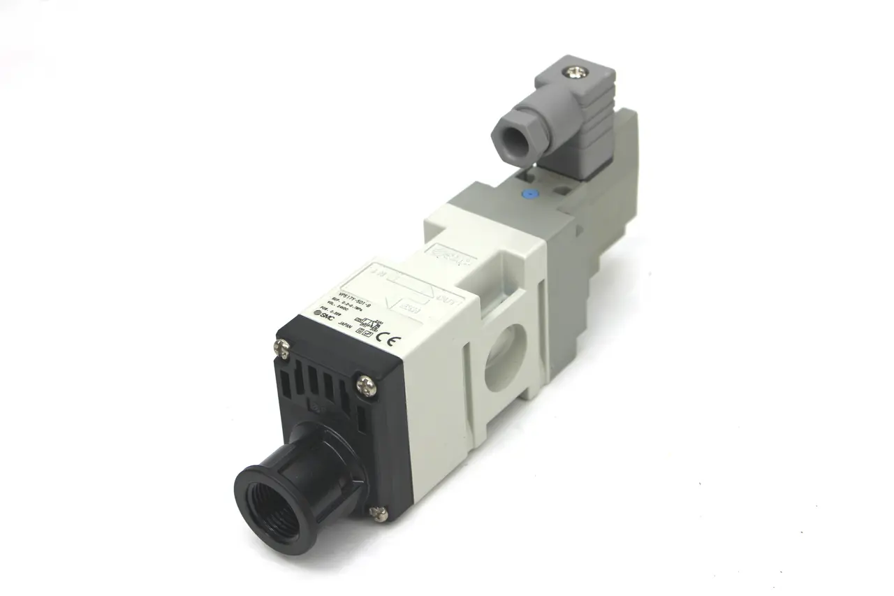 SMC VP517Y-5D1-B Pressure Relief Valve, 24V DC