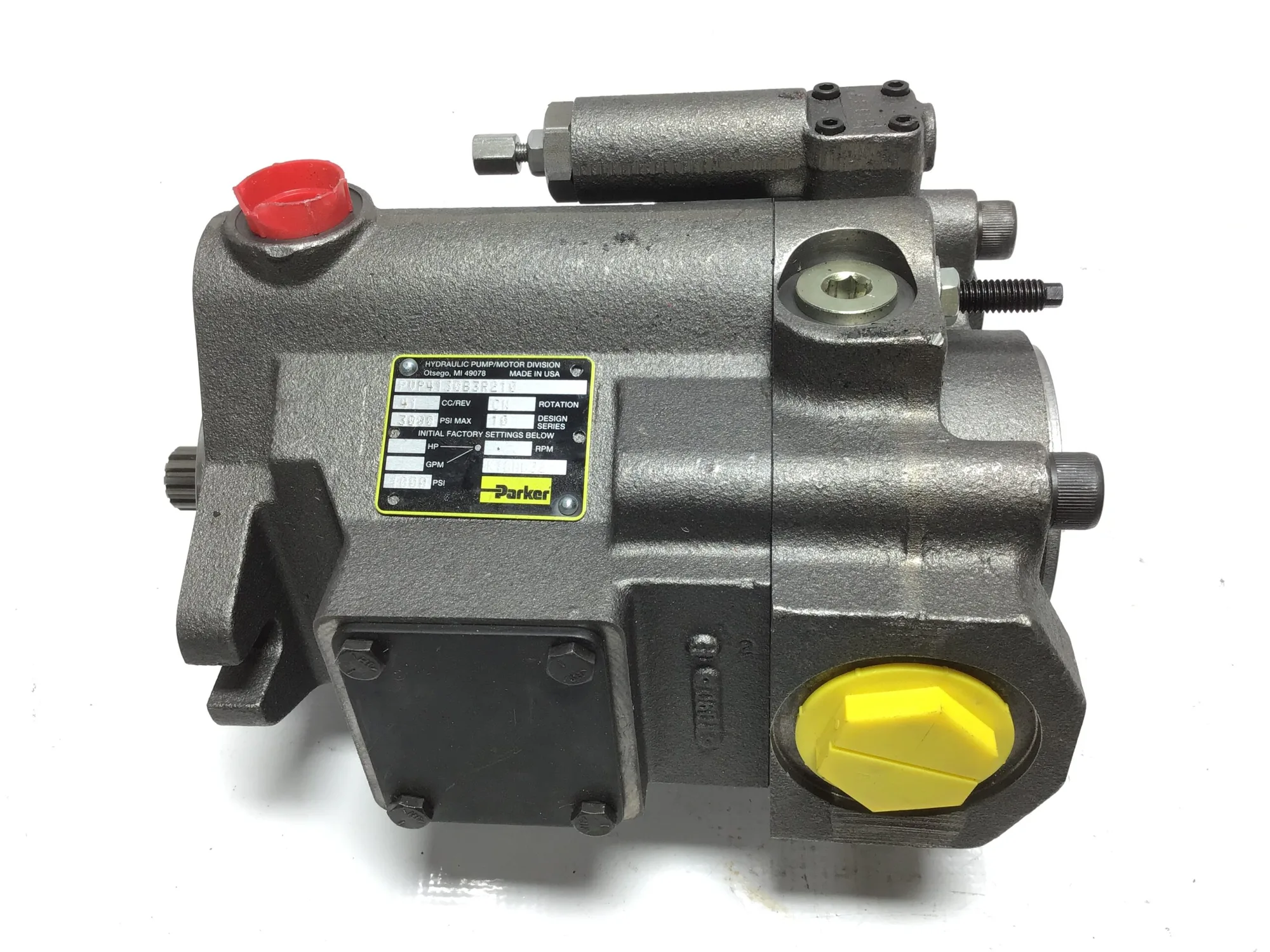 Parker PVP4130B3R210 Hydraulic Pump/Motor 3000 PSI Max