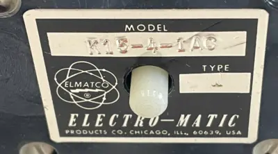 NEW ELECTRO-MATIC K15-4-1 AC CONACTOR K1541AC