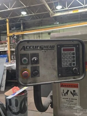 Used 2008 ACCURSHEAR 625012 Power Squaring Shears (Inch) Georgia US | The Equipment Hub #1303807