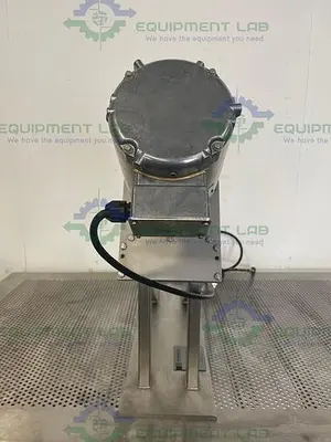 USED SCHAEFER TECHNOLOGIES CP-4200 CAPSULE POLISHER W/ BALDOR VSWDM3538 MOTOR