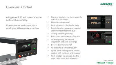 ALTENDORF F35 Type II 3200 Standard Sliding Table Saws | Complete Cutting Solutions (3)