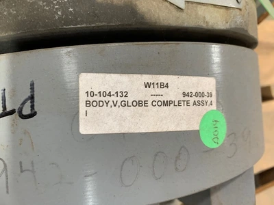 Fisher 4"-900# Globe Valve , Unused Condition