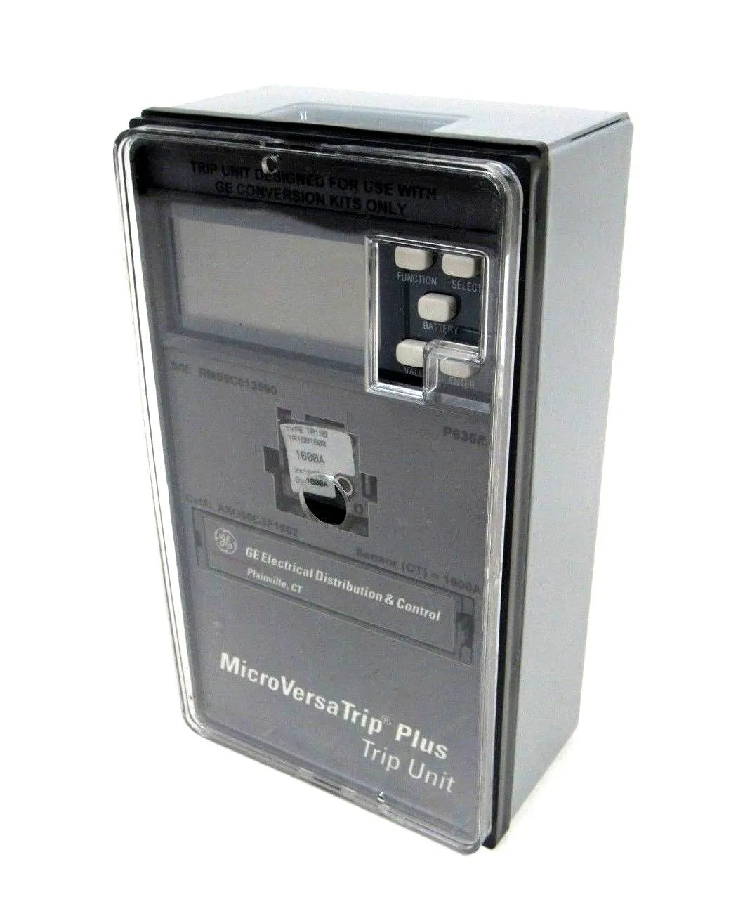 USED GENERAL ELECTRIC AKO50C3F1602 MICROVERSATRIP PLUS UNIT 1600A-1600A