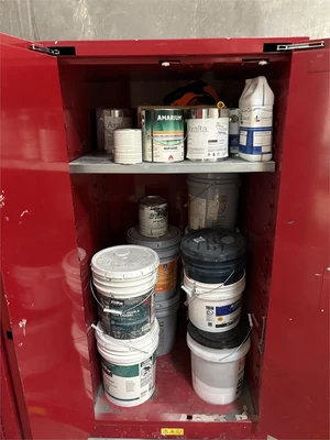 Used ULINE "H-1565S-R" Hazardous Storage Units Texas US | MachineryMax #1488281