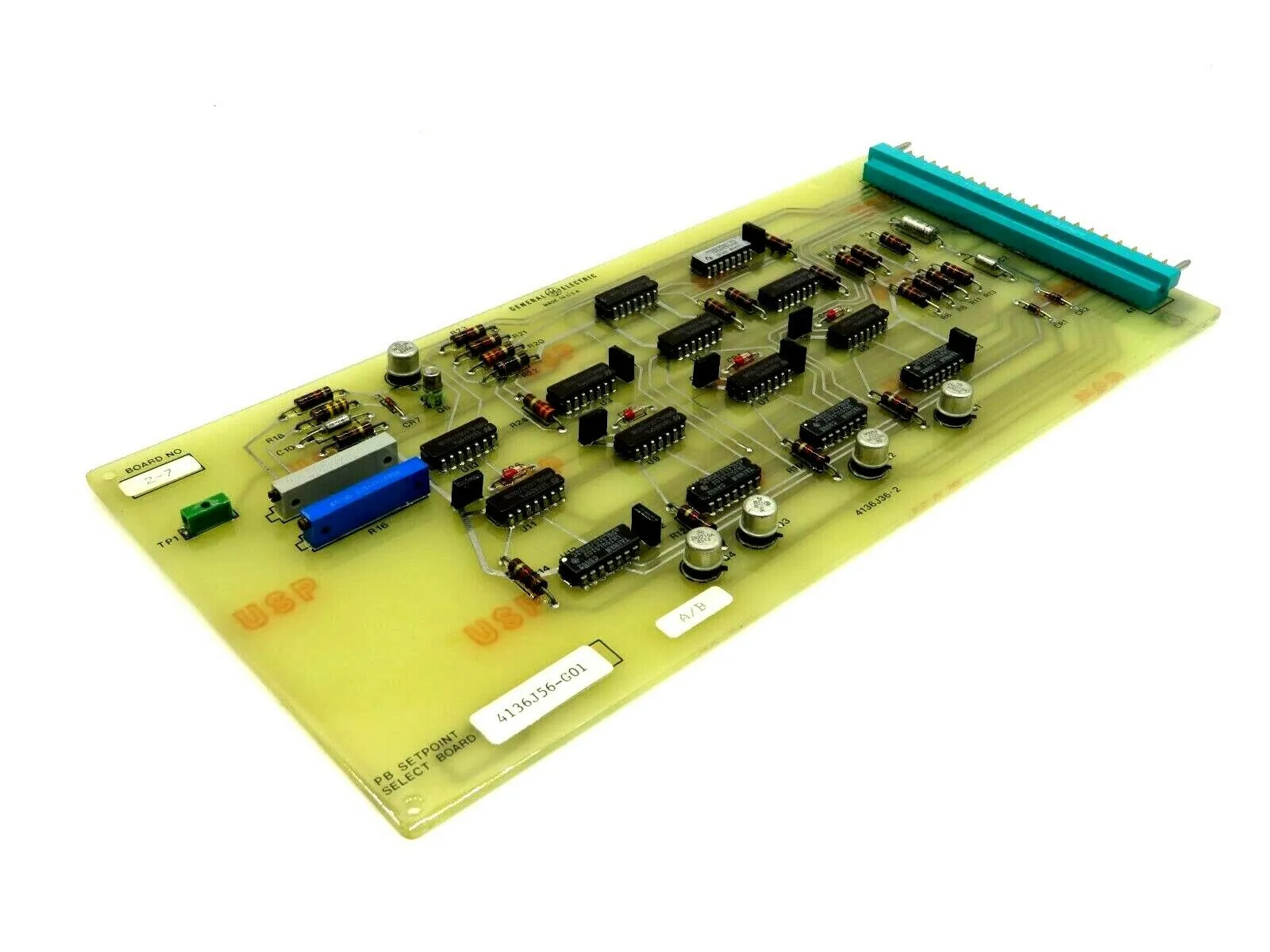 NEW GENERAL ELECTRIC 4136J56-G01 PB SETPOINT SELECT BOARD 4136J56G01