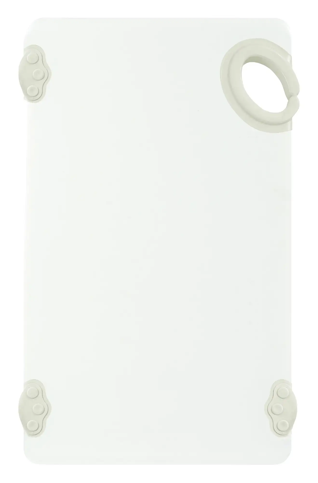 Cutting Board with Hook,6"x10"x1/2",White (20 Each)