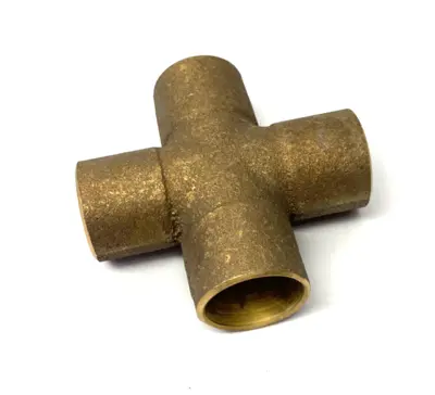 USED LEE 1-1/8" CROSS SOLDER ADAPTER FITTING