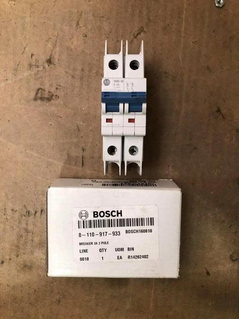 Allen-Bradley 1489-M 3A Miniature Circuit Breaker 2 Pole -NIB