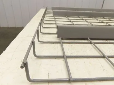 New Pallet Rack Wire Deck 44x46" Waterfall 3 Step Channel Racking 2500lb Mesh