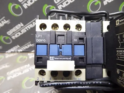 7.5 HP Telemecanique LP1 D 0910 Reversing Contactor Assembly 1000 V 8 kV Used