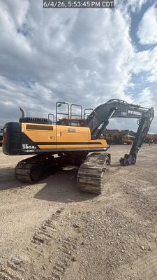 Used 2023 HYUNDAI HX380AL Excavators Texas US | National Equipment Dealers #1422500