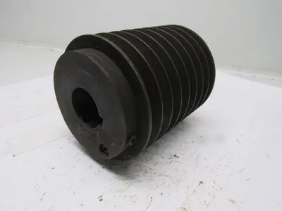Sheave/Pulley 8 Groove 6" OD B Belt  1-7/8" ID Keyed Bore