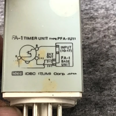 Used IDEC PFA-1U11 Timers California US | Davliegogo LLC #1705265