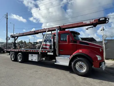 Used 2016 KENWORTH T880 Flatbed Trucks Florida US | Truck and Van Outlet #1509209