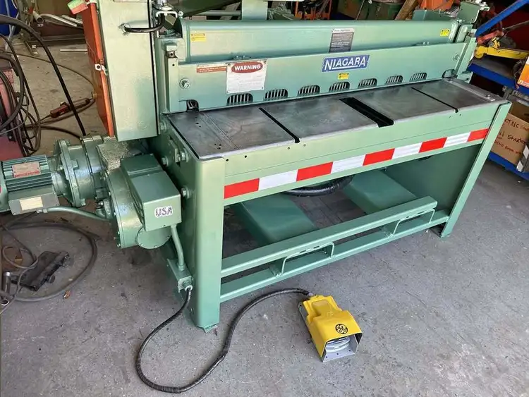 Used NIAGARA 14 Power Squaring Shears (Gauge) Illinois US | Asset Exchange Corporation #887562