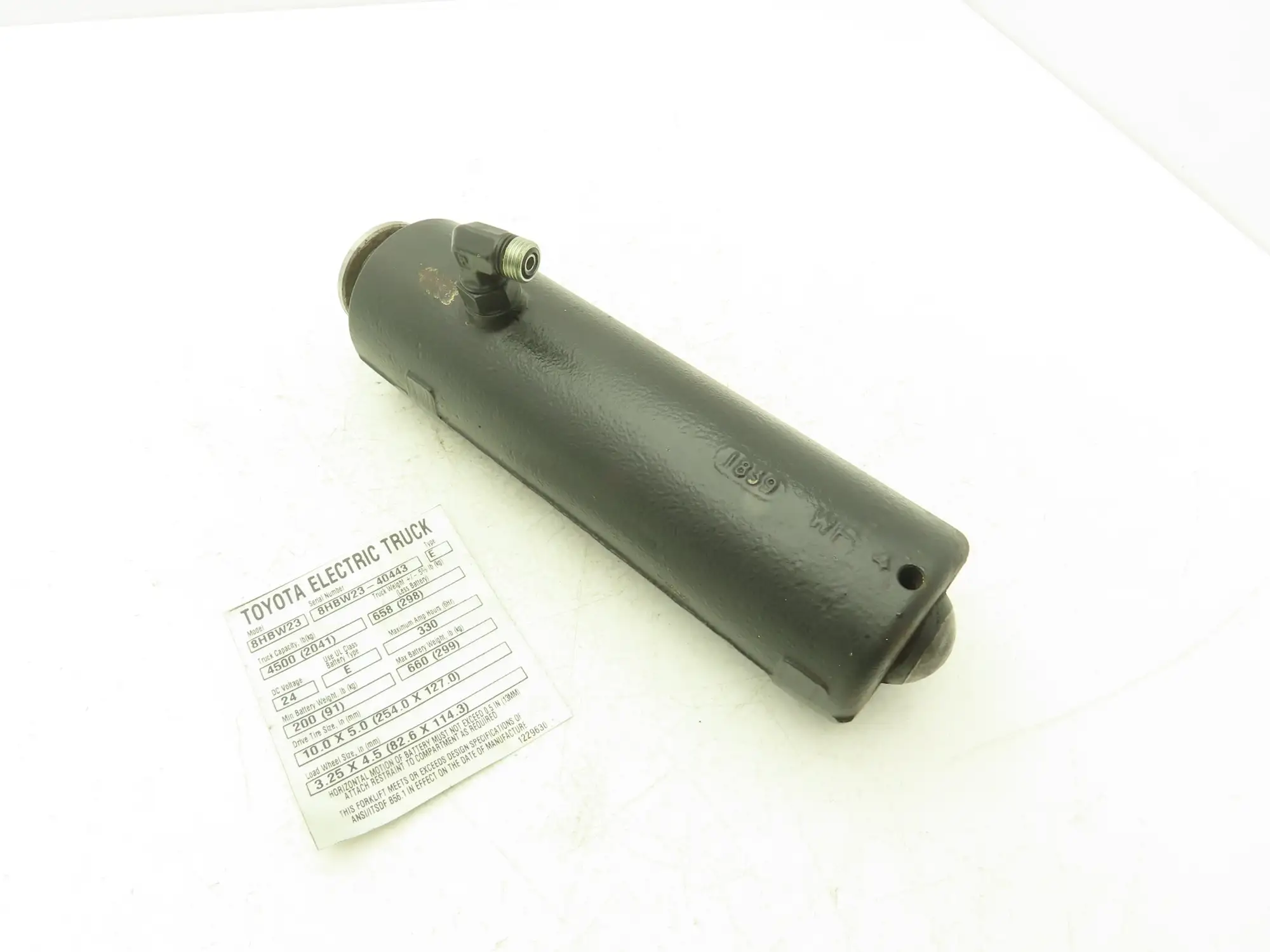 Toyota 8HBW23 Hydraulic Lift Cylinder Off Walkie Pallet Jack 4500 lb