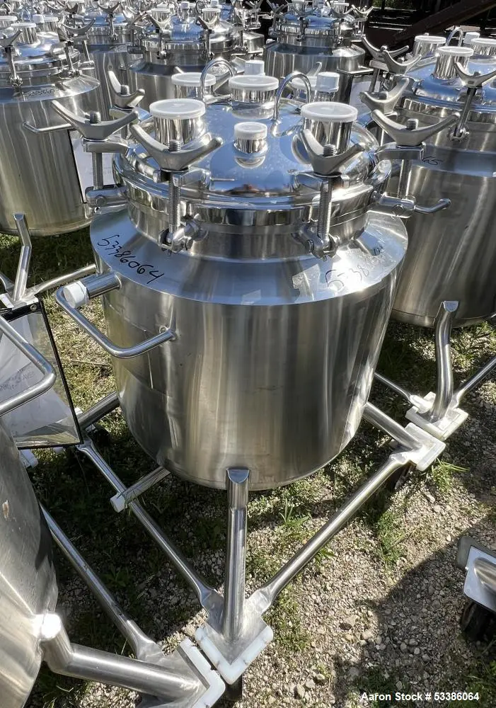 Used Vertical 316L Stainless Steel Board Rated Thaw Vessel