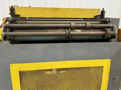 36" X .050 LITTELL MODEL #438-7PD CONTINUOUS STRAIGHTENING MACHINE: STOCK #21947