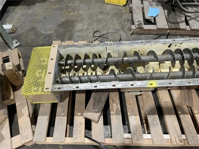 54" L x 6" Dia. Dual Screw Feeder
