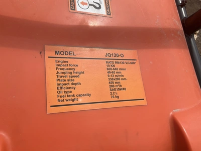 Used _UNKNOWN_ _UNKNOWN_ Plate Compactors Michigan US | Miedema Asset Management Group #1324202