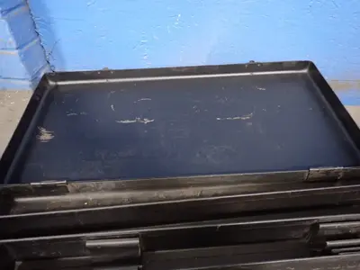23" X 12" X 2" Metal Tool Box