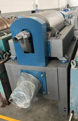 (4) Alfa-Laval UVNX 414B-11G tricanter centrifuges, 316SS.
