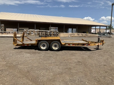 2002 Towmaster 18’ Tandem Axle Tilt Trailer