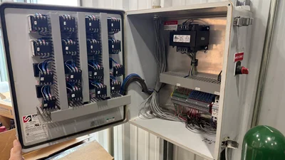 Premier Stainless 8 fermenter Zone Cellar Control Panel