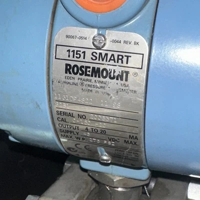 USED Rosemount 1151DP4S22S2B1