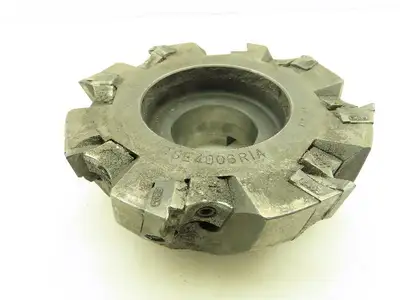 TSE4006RIAU Tac Mill Indexable Shell Face Mill 8-Insert Cutter 6" RH 2" Bore
