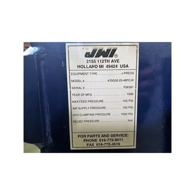 USED JWI INC. 470G32-25-4MYLW