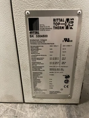 Rittal SK 3304500 Electrical Enclosure Cooling Unit 230V 1PH