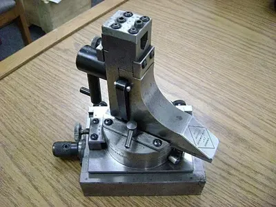 1491-700 J&S Fluidmotion Radii & Angle Wheel Dresser for Tool & Cutter, Universal & Surface Grinders, Model #RFG-50