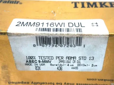 NEW TIMKEN 2MM9116WI DUL SUPER PRECISION BEARING 2MM9116WIDUL